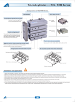 TCL &amp; TCM SERIES: TRI-ROD CYLINDERS